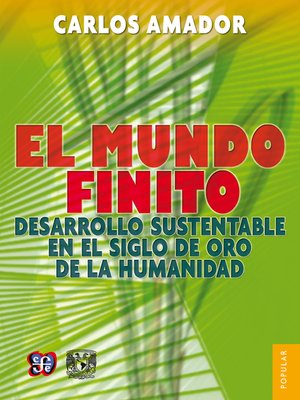 cover image of El mundo finito